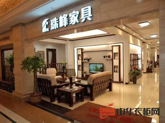 河北沧州珠峰家具专卖店_卖场图片