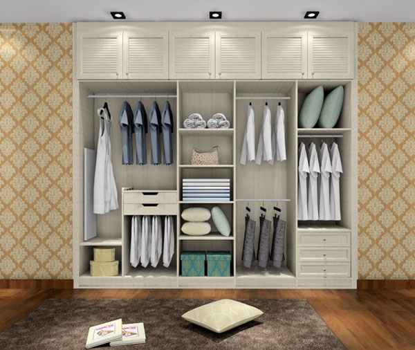 英伦风衣柜设计图 制作优雅主妇